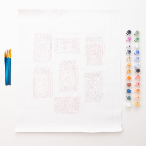 Matches by Lindsay Brackeen Paint by Numbers Deluxe