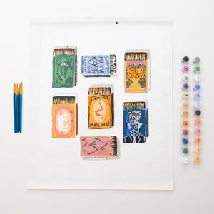 Matches by Lindsay Brackeen Paint by Numbers Deluxe