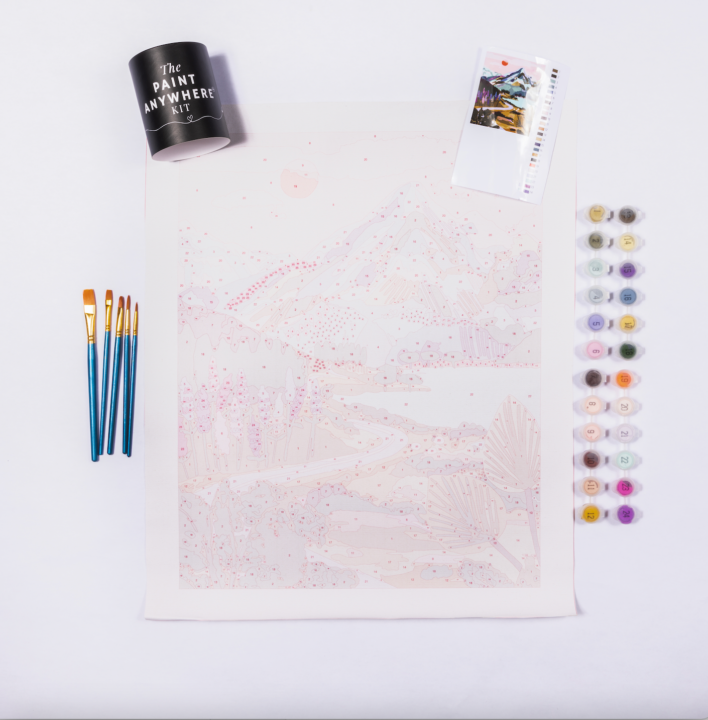 Mt Cook by Hebe Studio Paint by Numbers Deluxe