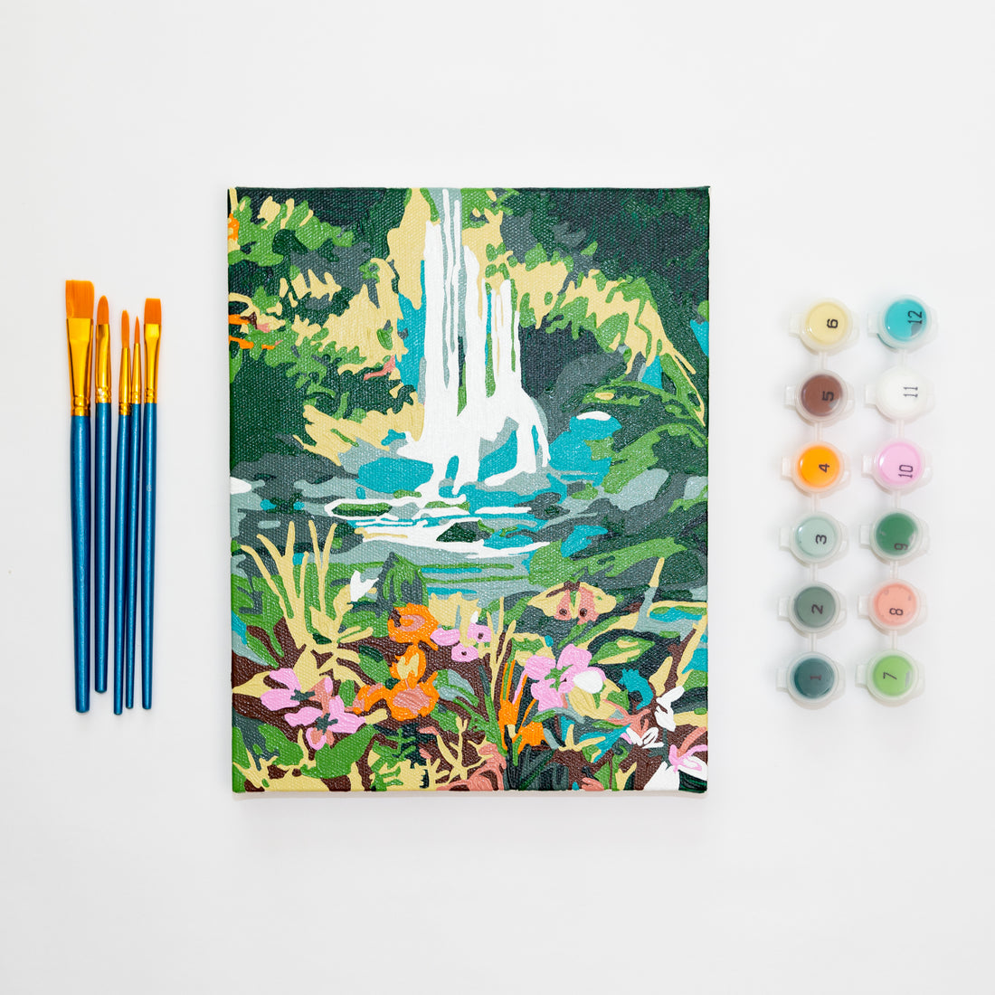 Chasing Waterfalls by Hebe Studio Paint by Numbers Framed Mini