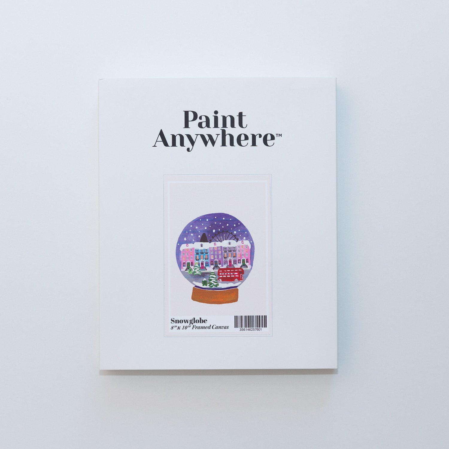 Snowglobe by Hebe Studio Paint by Numbers Framed Mini Paint Anywhere