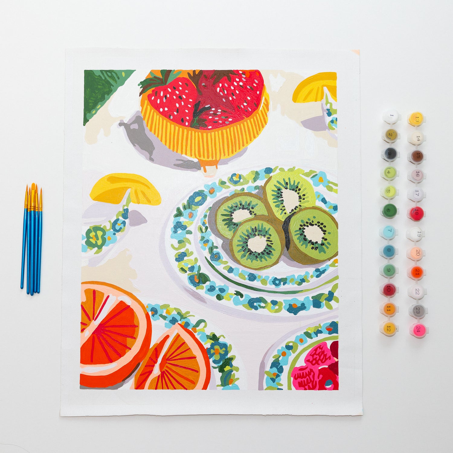 Fruits by Hebe Studio Paint by Numbers Deluxe