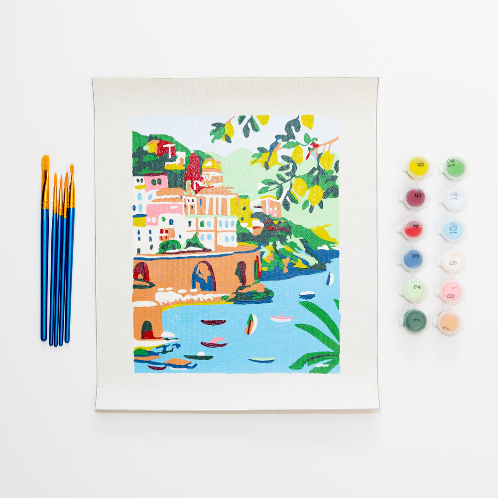 Atrani Lemons by Hebe Studio Paint by Numbers Unframed Mini