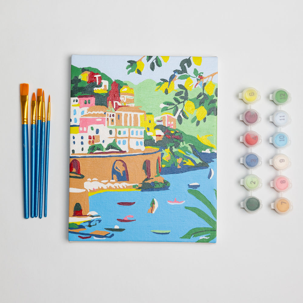 Atrani Lemons by Hebe Studio Paint by Numbers Framed Mini