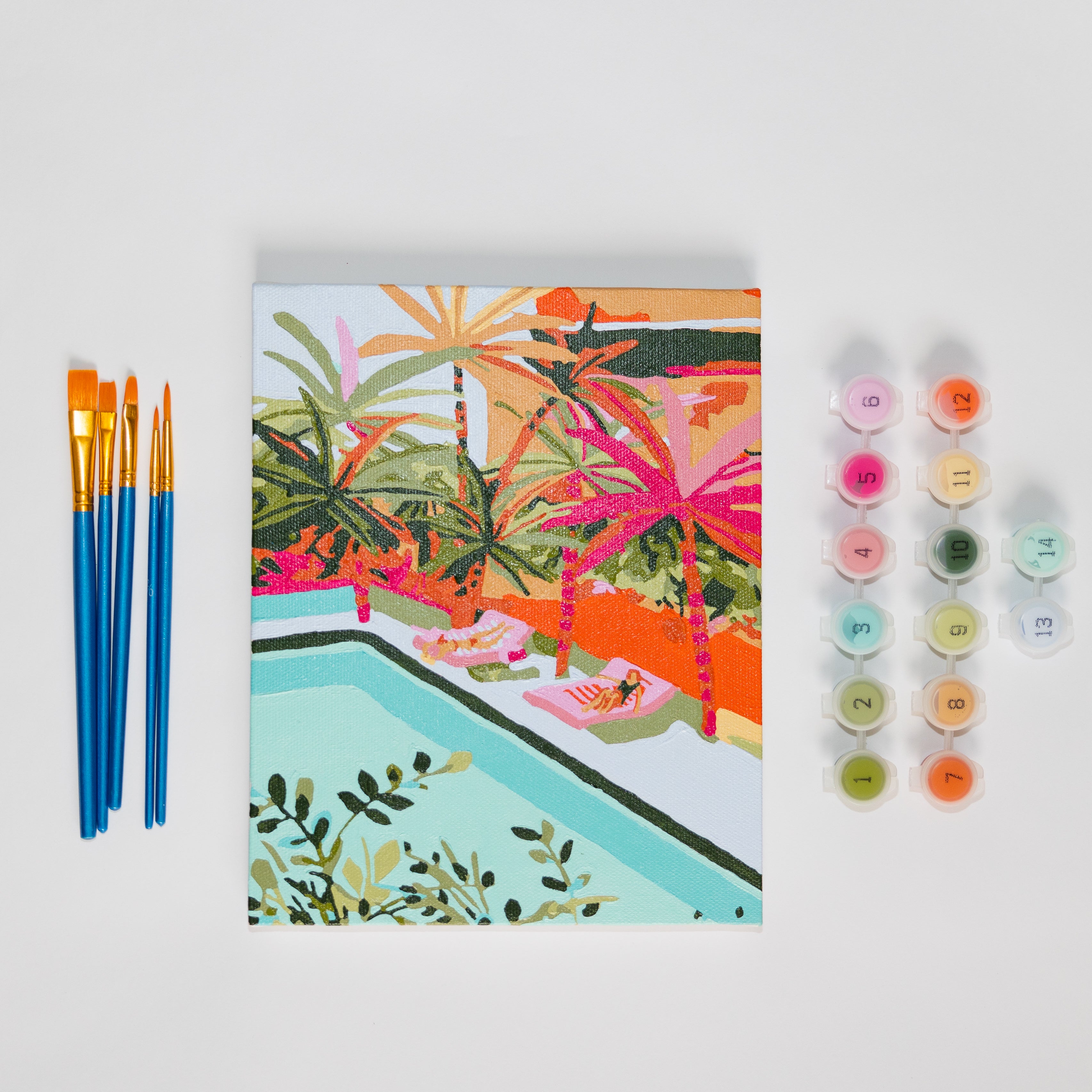 Bali Babes by Hebe Studio Paint by Numbers Framed Mini