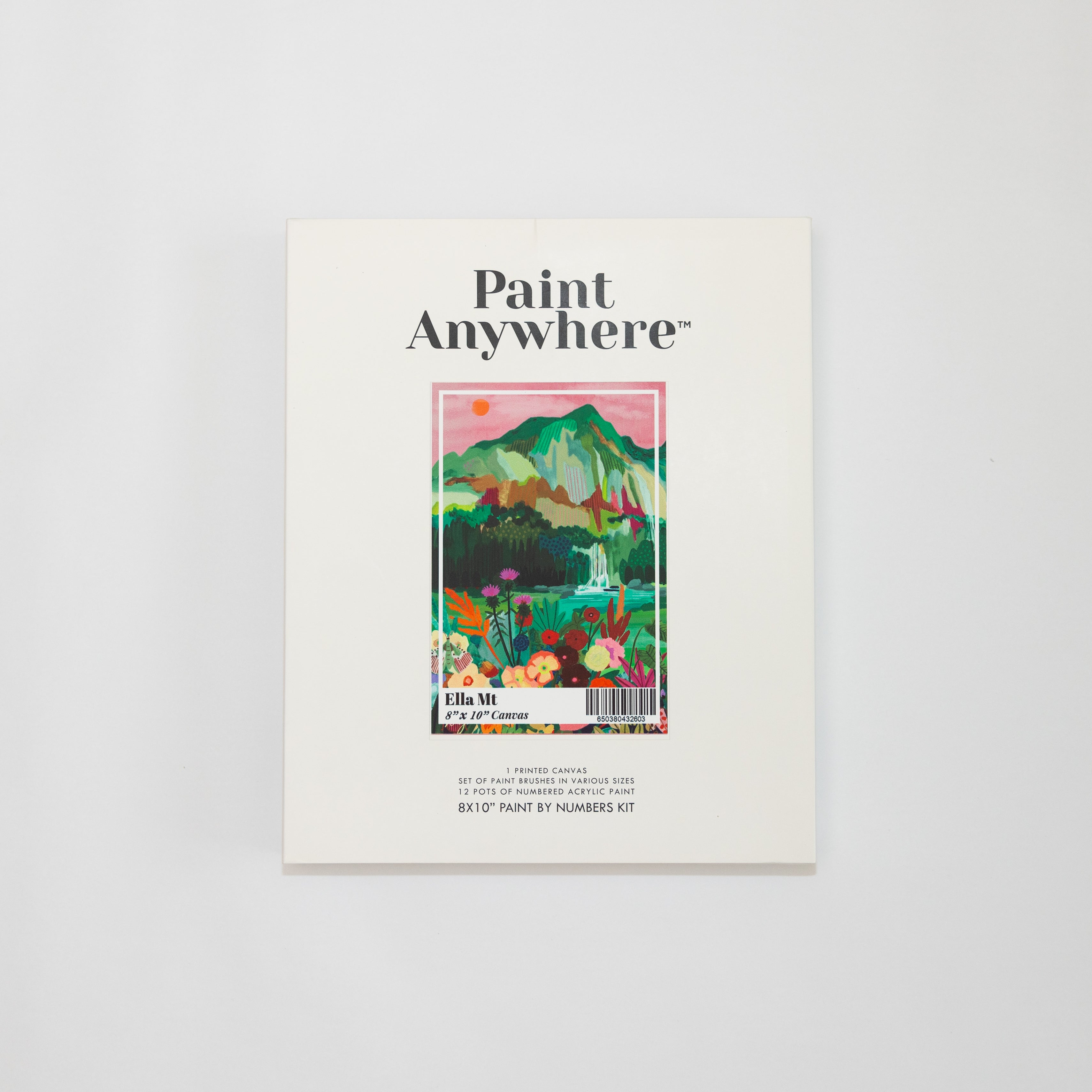 Mountainscape | Paint-by-Number Kit for Adults — Elle Crée (she creates)
