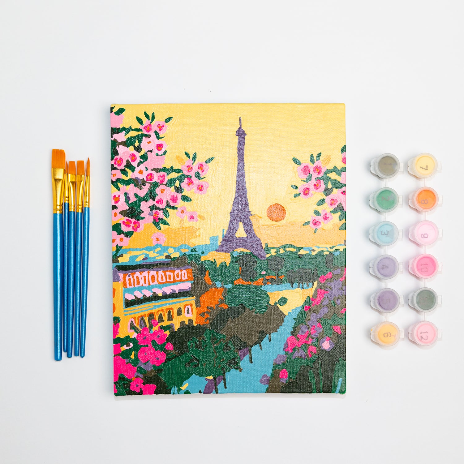 Paris by Hebe Studio Paint by Numbers Framed Mini – Paint Anywhere Store
