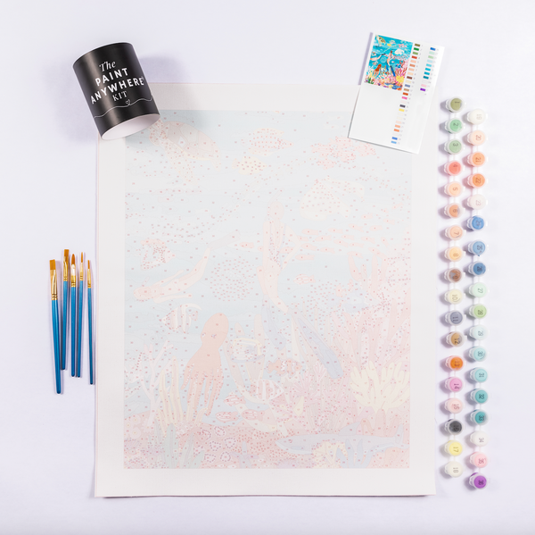 Under the Sea by Hebe Studio Paint by Numbers Deluxe