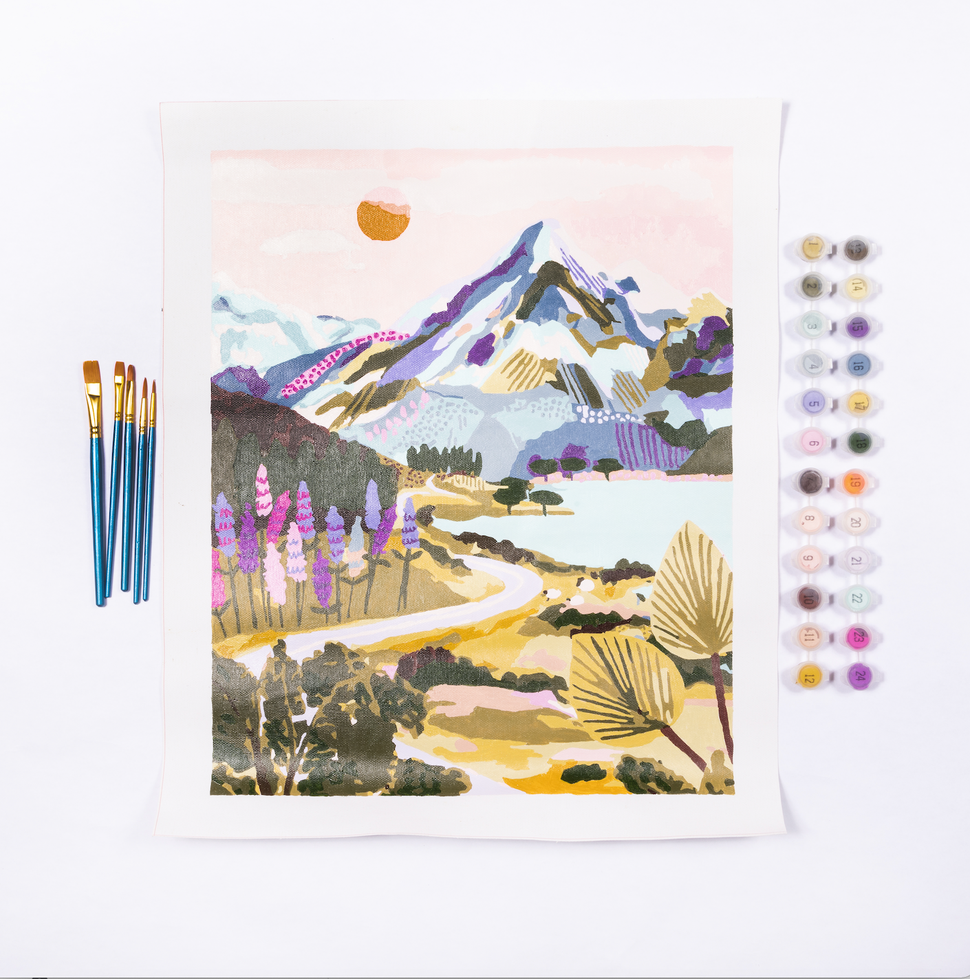 Mt Cook by Hebe Studio Paint by Numbers Deluxe