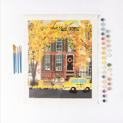 Around the Corner by Joy Laforme Paint by Numbers Deluxe