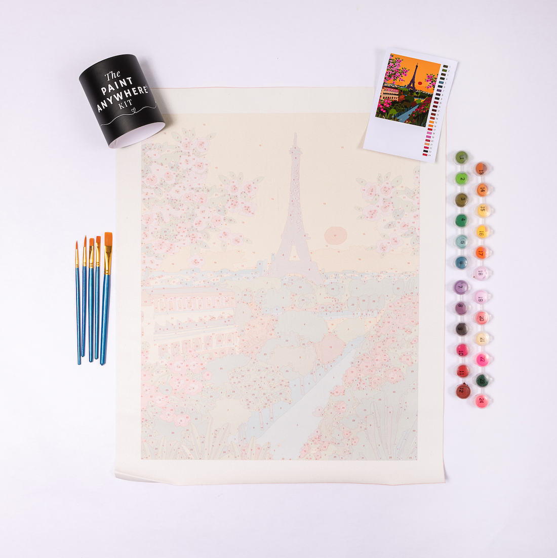 Paris by Hebe Studio Paint by Numbers Deluxe