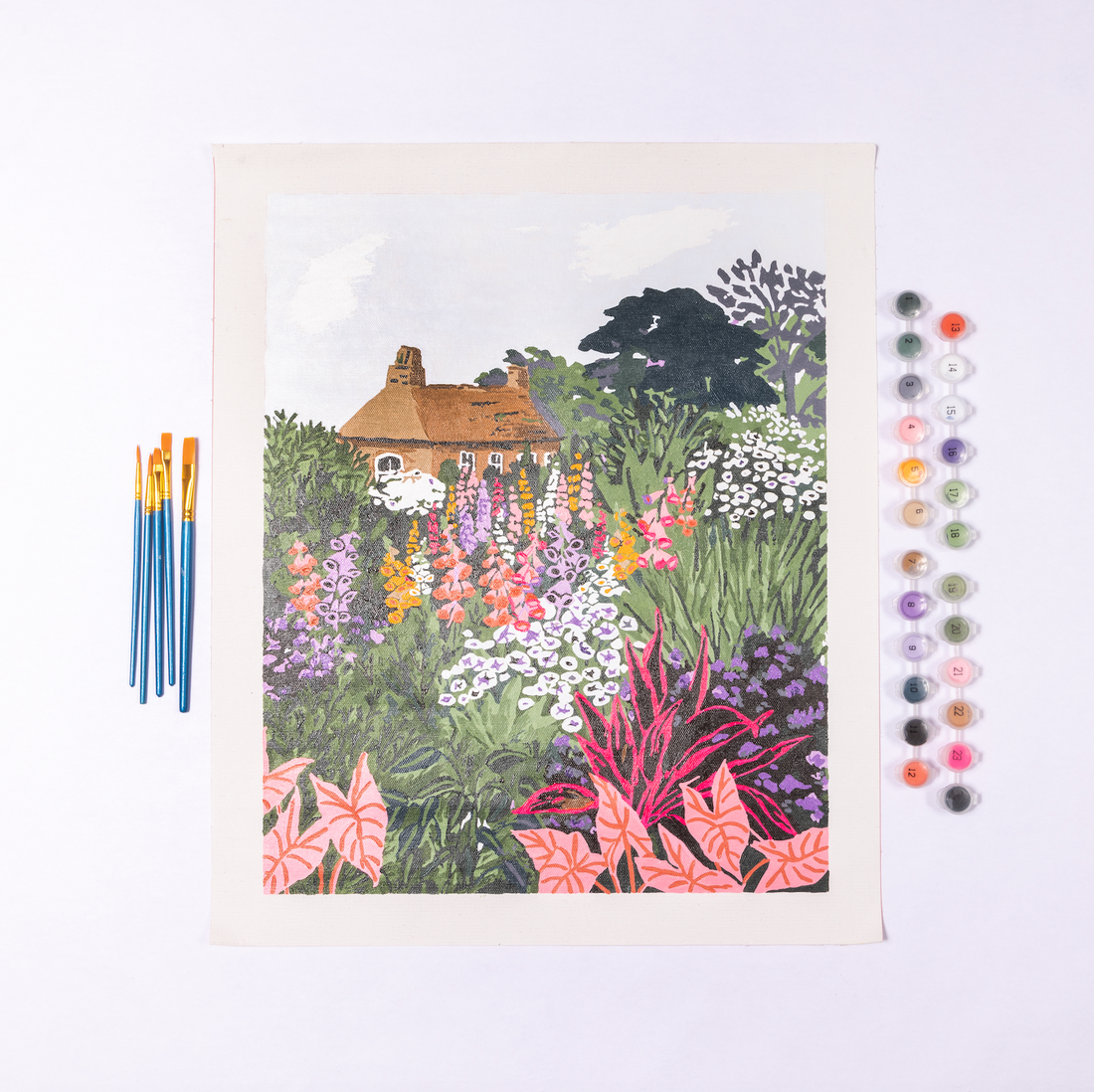 Lush Garden by Sarah Gesek Paint by Numbers Deluxe