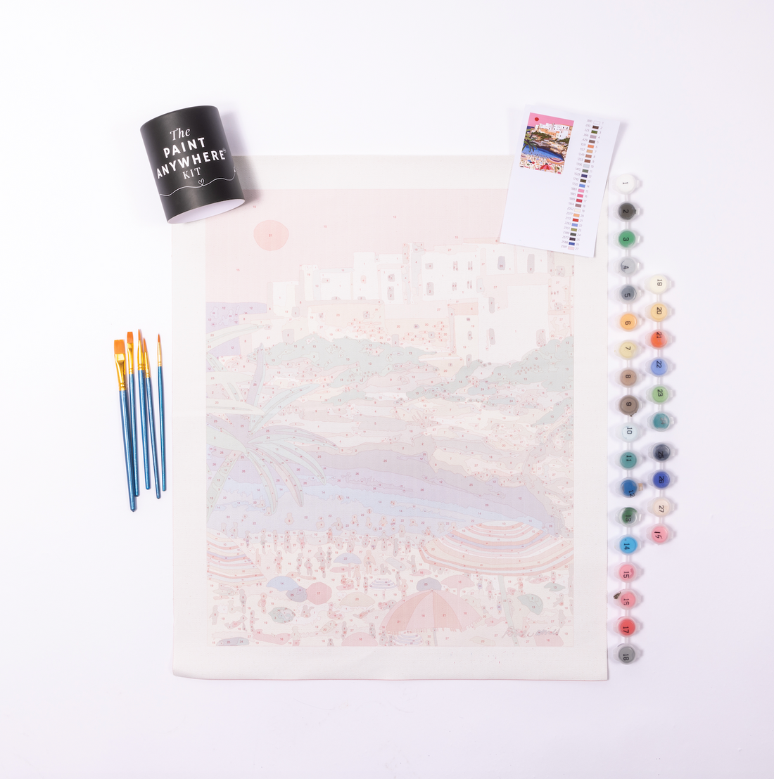 Italian Summer by Hebe Studio Paint by Numbers Deluxe