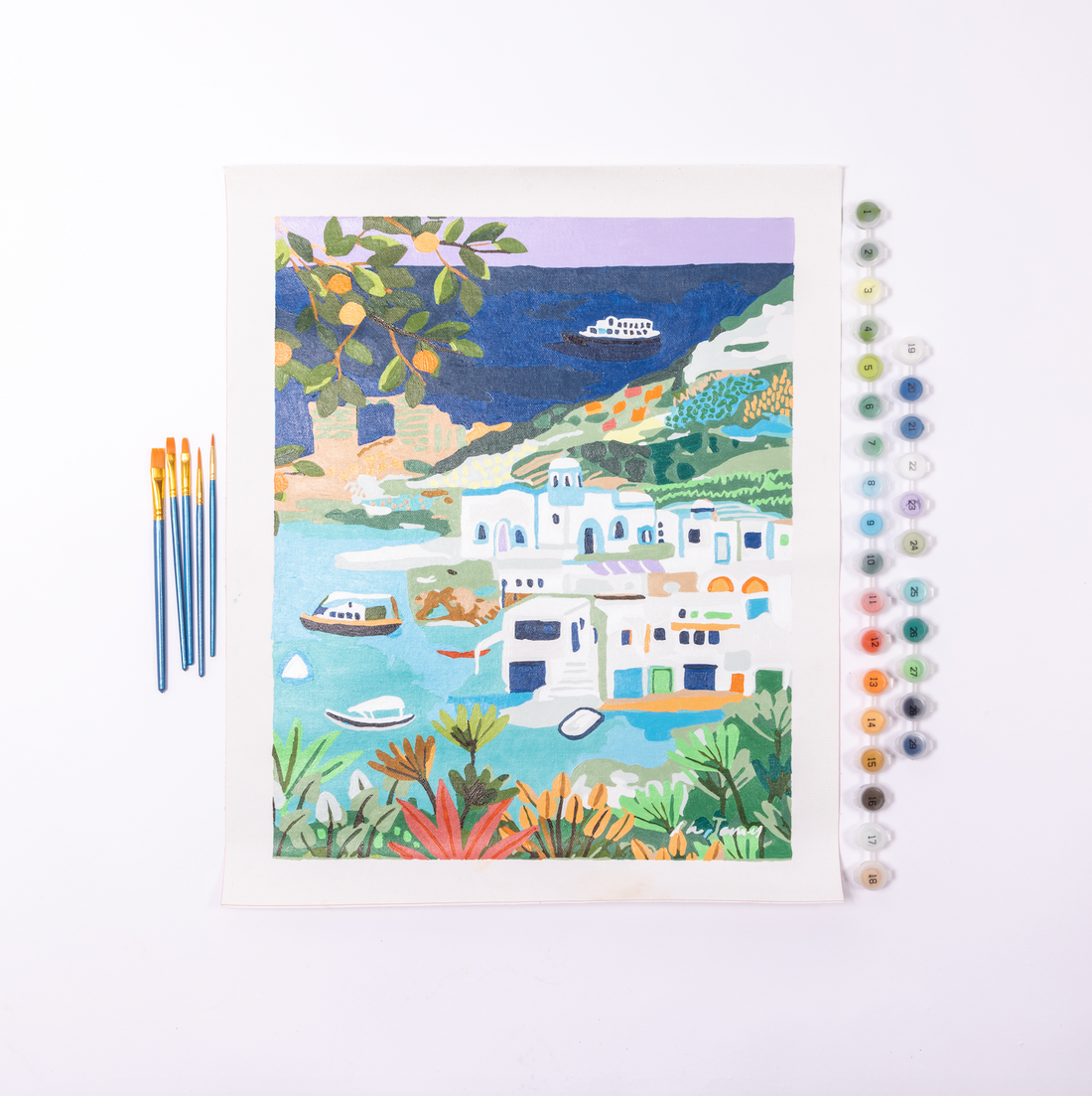Milos by Hebe Studio Paint by Numbers Deluxe